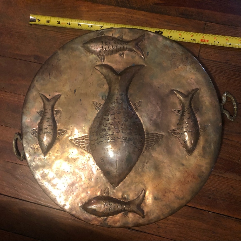 Cuba 20” BIG Large Nautical fish tray Caribbean handcrafted fine quality - Picture 3 of 10